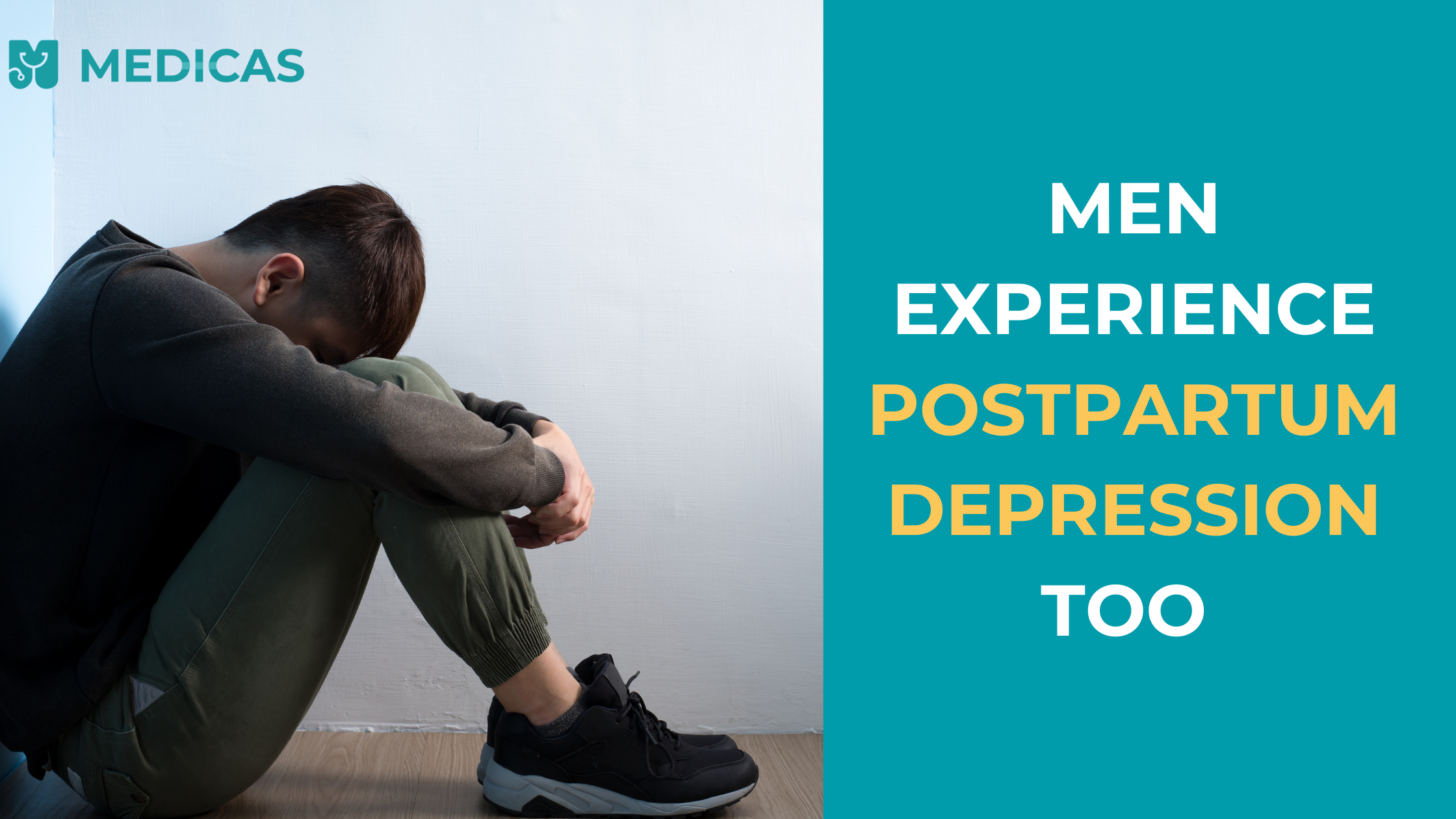 postpartum depression in men banner